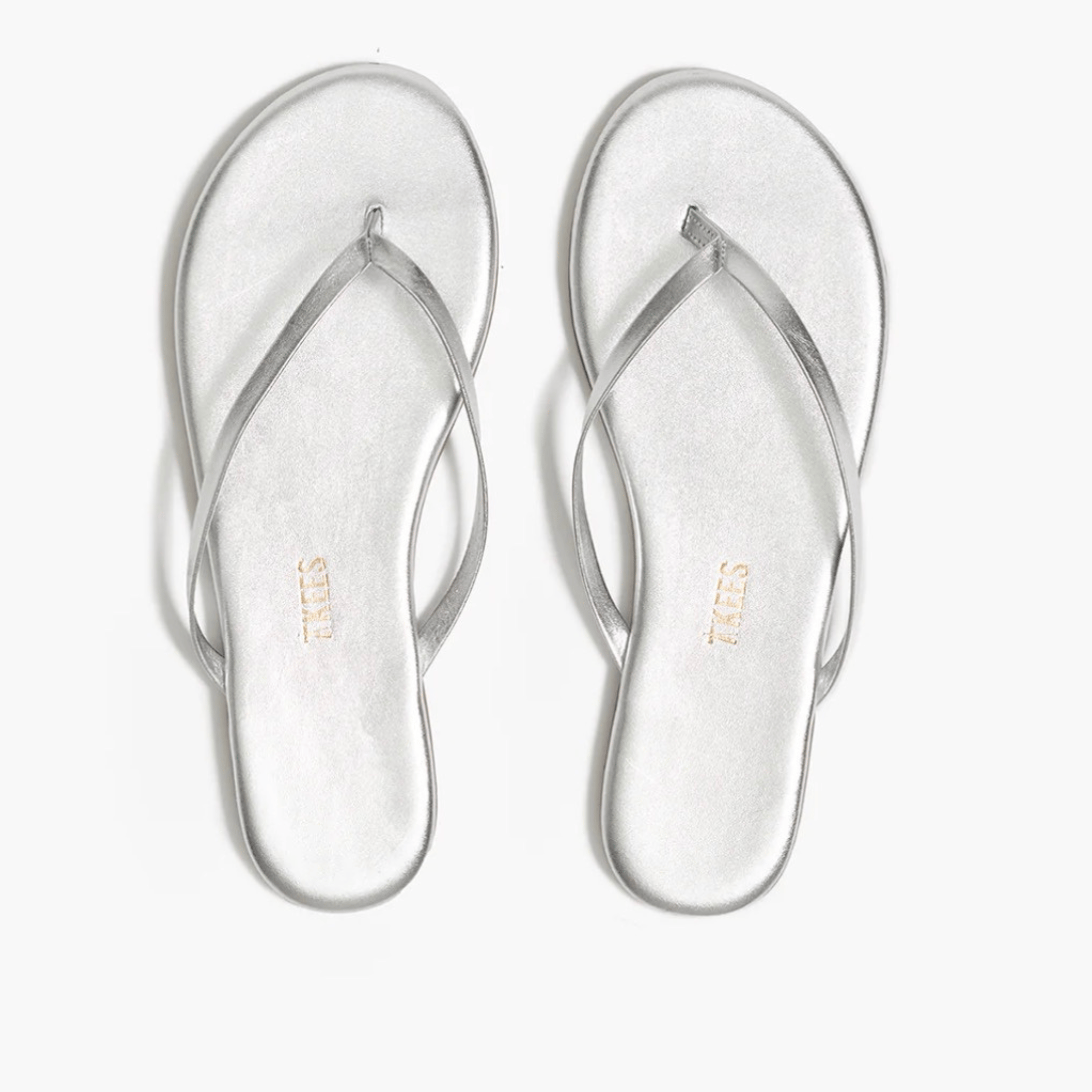 Silver Metallic Sandals