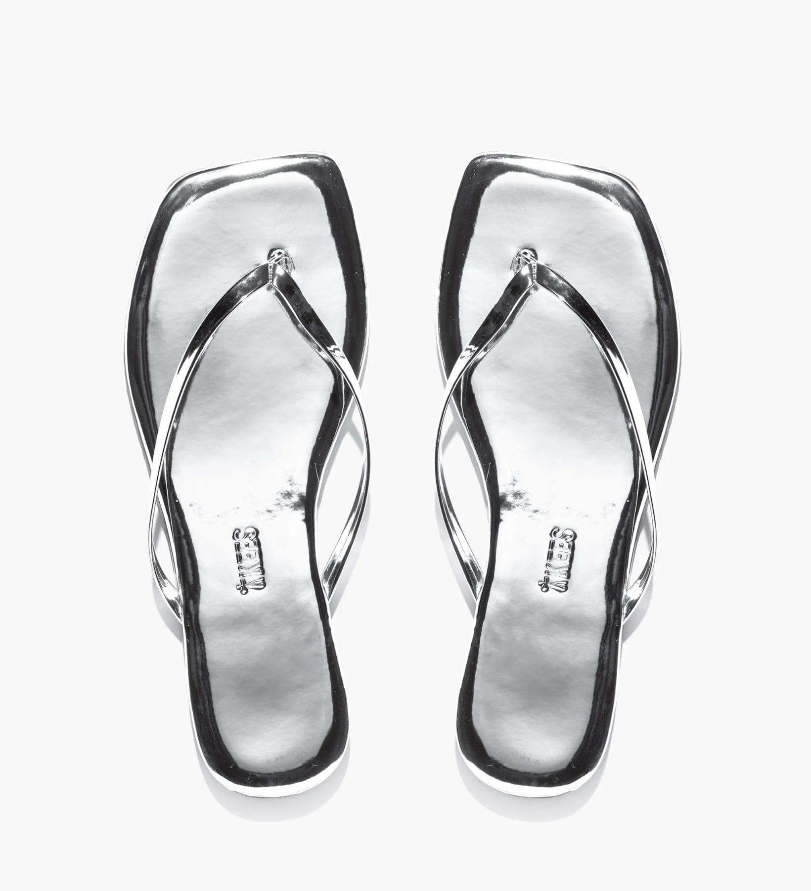 Square Chrome Silver