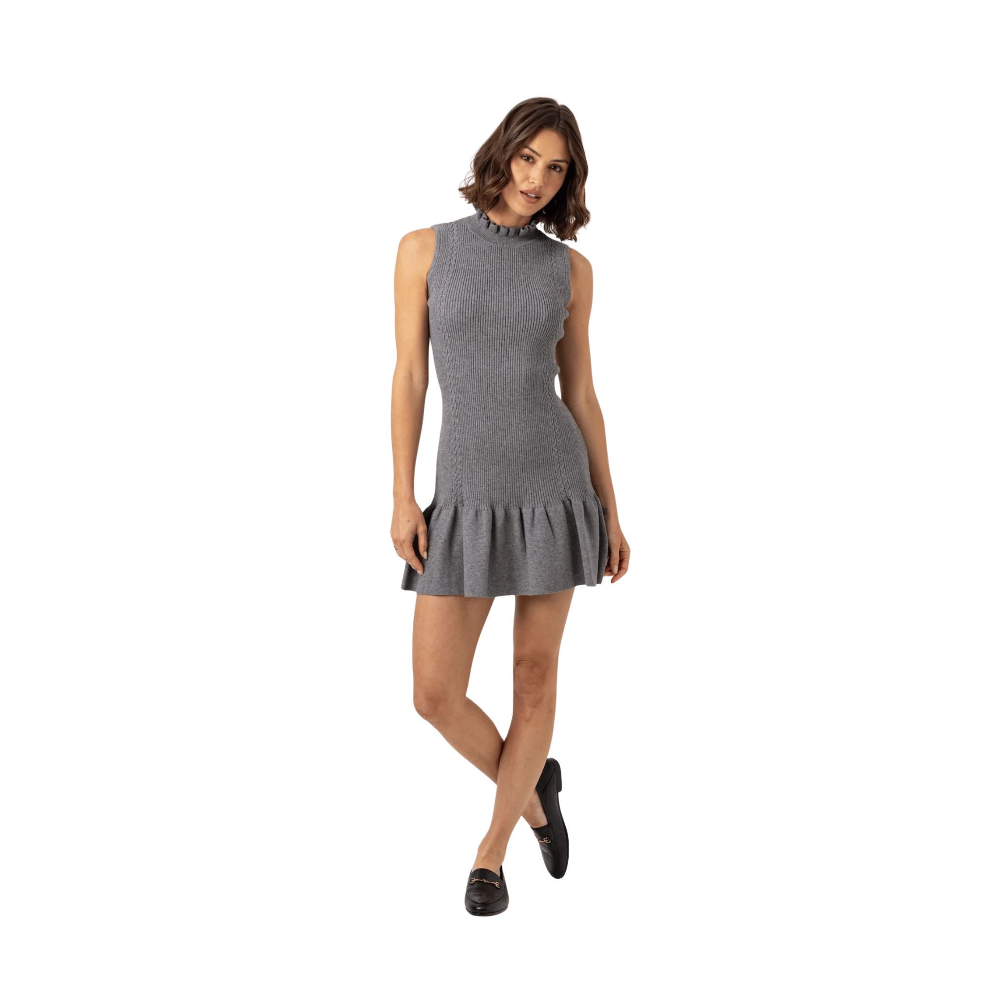Sundays - Anissa Soft Grey Dress | Range Boutique