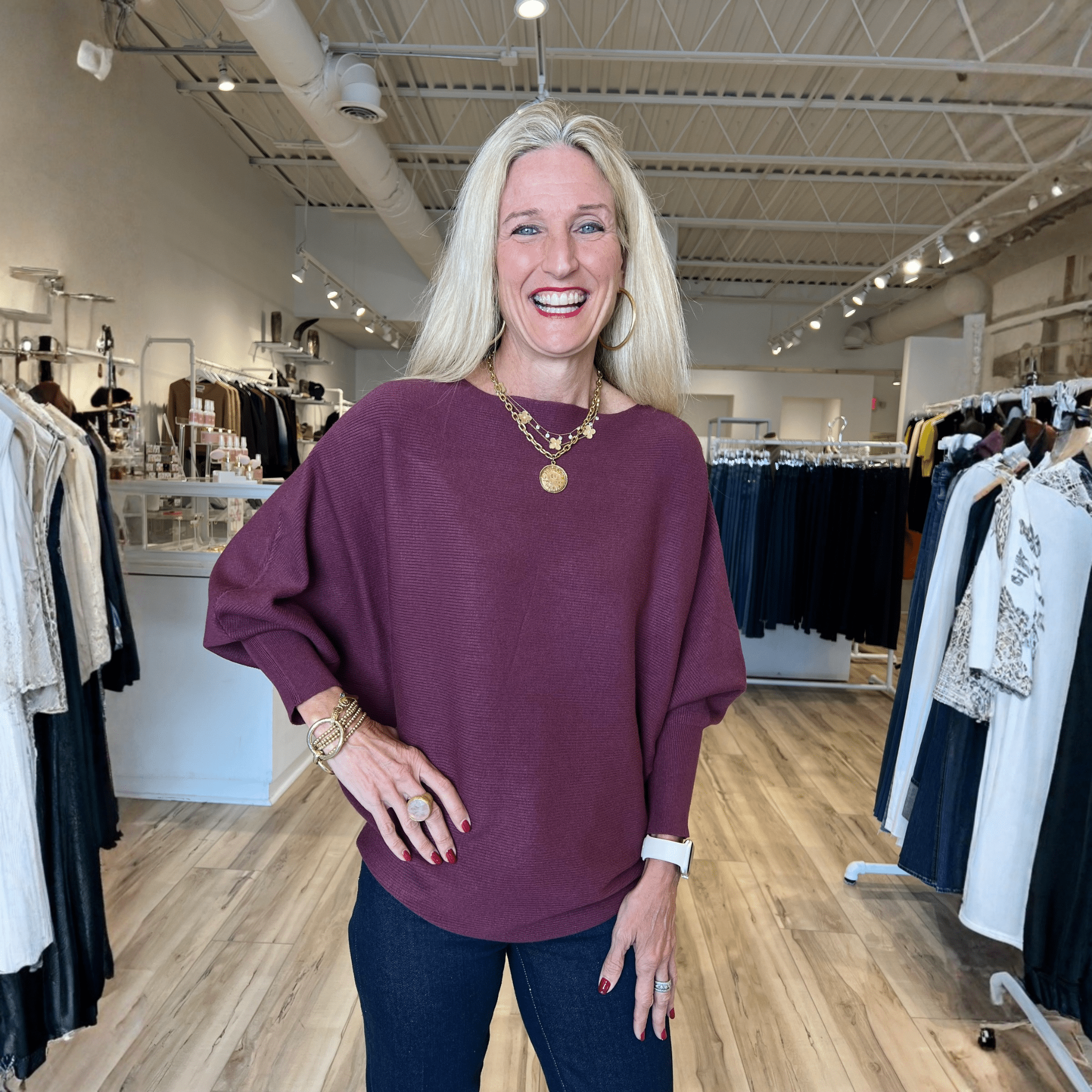 The Magic Sweater - Bordeaux