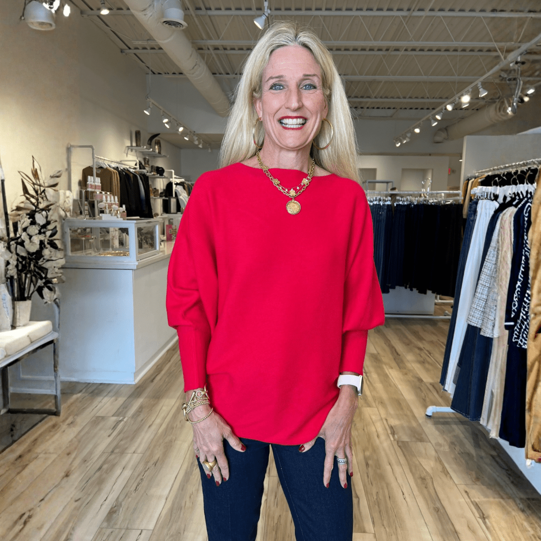 The Magic Sweater - Scarlet