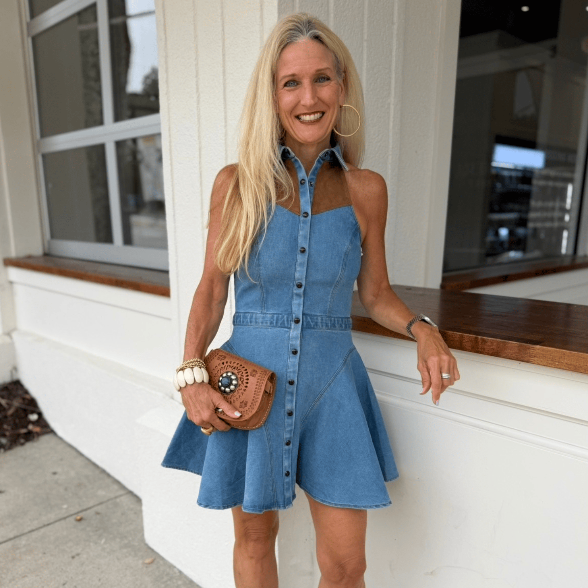 Willamae Dress Denim